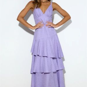 Hello Molly Red Carpet Entrance Maxi Dress